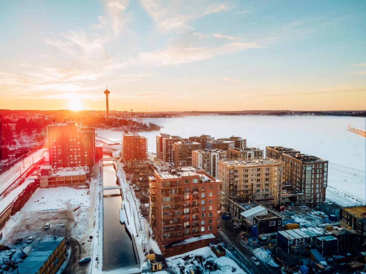 2Ndhomes Tampere "Kaplan #1" Grand Luxury Apartment - Sauna & Two Balconies Exterior photo