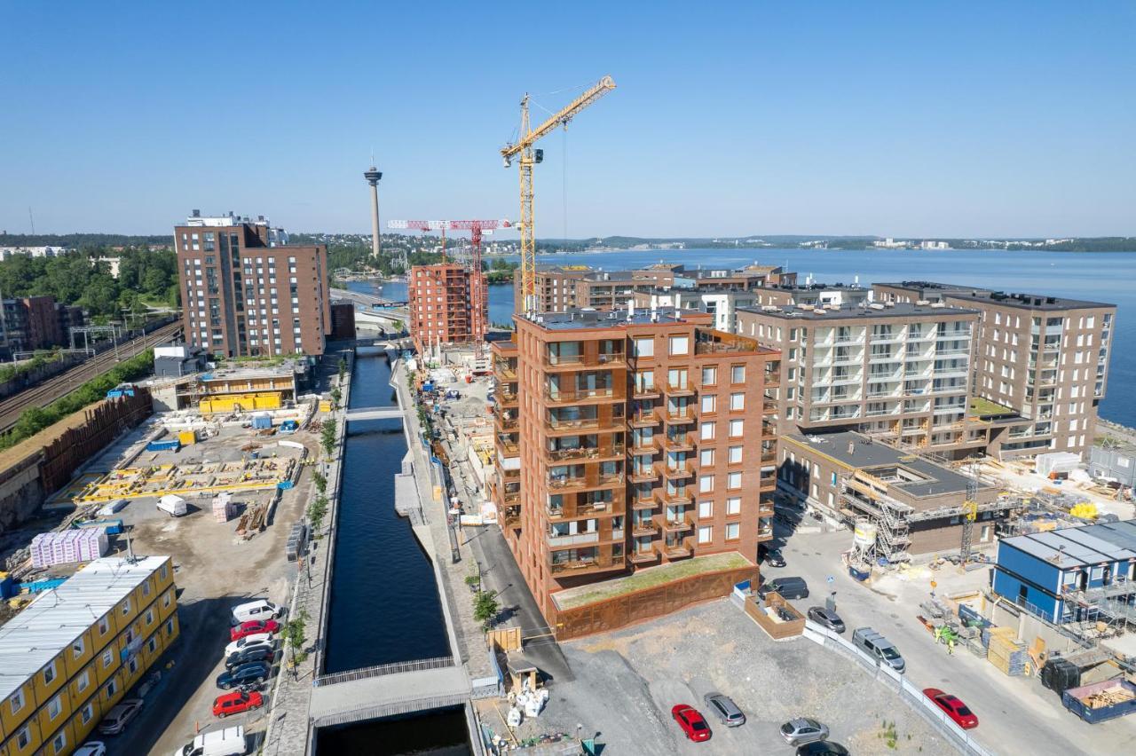 2Ndhomes Tampere "Kaplan #1" Grand Luxury Apartment - Sauna & Two Balconies Exterior photo